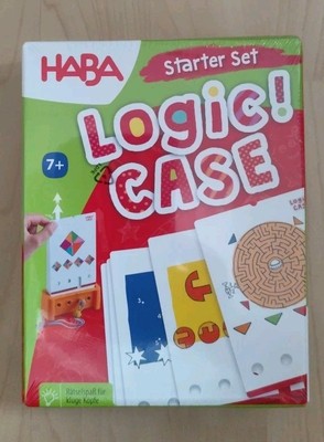 HABA 1306929001 - Logic! CASE Starter Set, 77x Rätselspaß für Kinder 7+