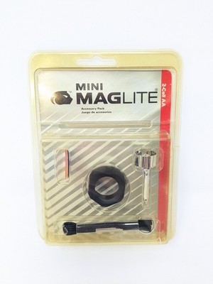 NOS Vintage Maglite AM2A016 AA Mini Mag Accessory Pack Sealed Package ...