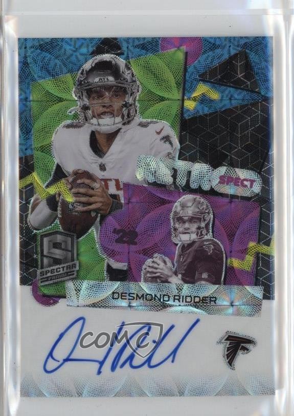 2023 Panini Spectra RetroSpect Spectris Prizm 32/35 Desmond Ridder Auto 1u5y