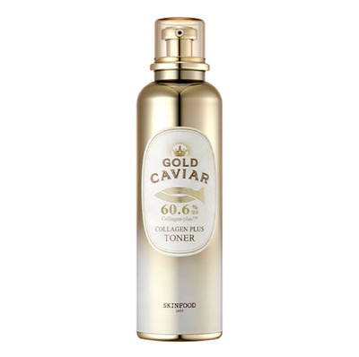SKINFOOD Gold Caviar Collagen Plus Toner 120mL