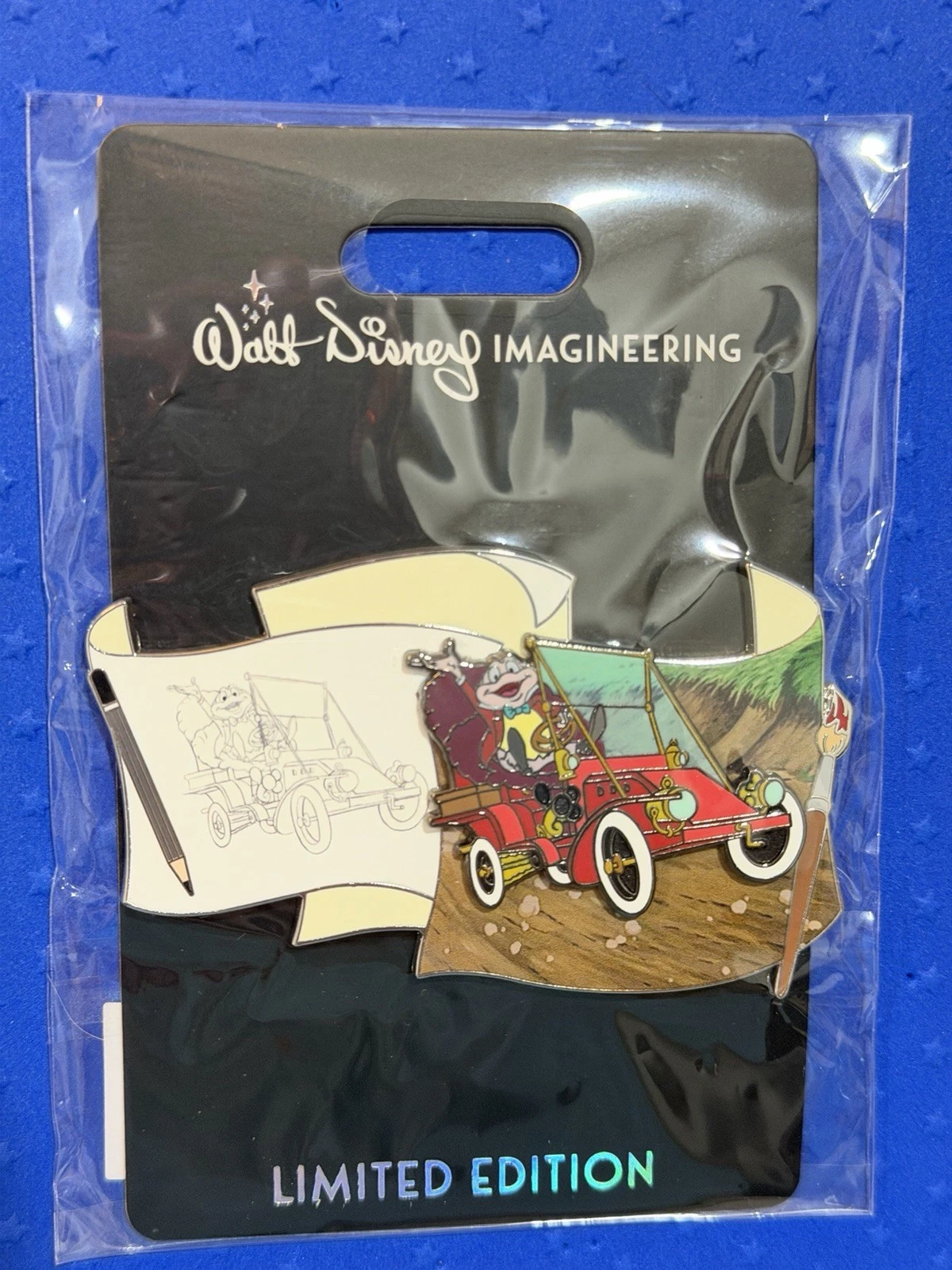 New ListingDisney WDI MOG Off The Page Mr. Toad Pin LE 300