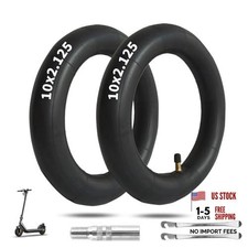 10 x 2.125 Scooter Tire Inner Tube, 10 inch Tube, Compatible with 10x1.90