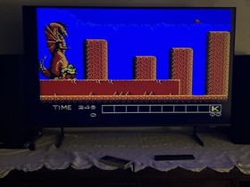 Karnov Nintendo Entertainment System NES Cartridge 1987 Data East (Tested)