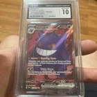 Pokemon 2024 Temporal Forces Gengar EX Ultra Rare Holo Card #193 CGC 10