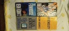 D. Koontz Lot Of 4 The Fun House, Eyes Of Darkness, Strange Hghwys, Intensity HC
