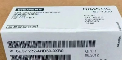 1P 6ES7232-4HD30-0XB0 SIEMENS S7-1200 Analog Output Module 6ES7232-4HD30-0XB0
