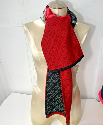 Nike SB Reversible Scarf Skateboarding Red womens unisex spell out