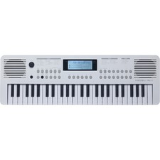 Medeli MK49 49-Key Portable Keyboard w/ USB Midi and Audio - White