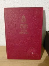 Vintage Our King & Queen And The Royal Princesses Hardback Book  Odhams Press