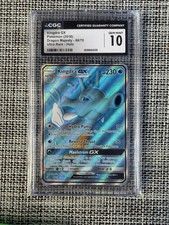 Kingdra GX (Full Art) 66/70 Dragon Majesty Holo CGC 10