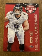 Michael Campanaro RC 2014 Totally Certified Platinum Red /100 #107 Rookie