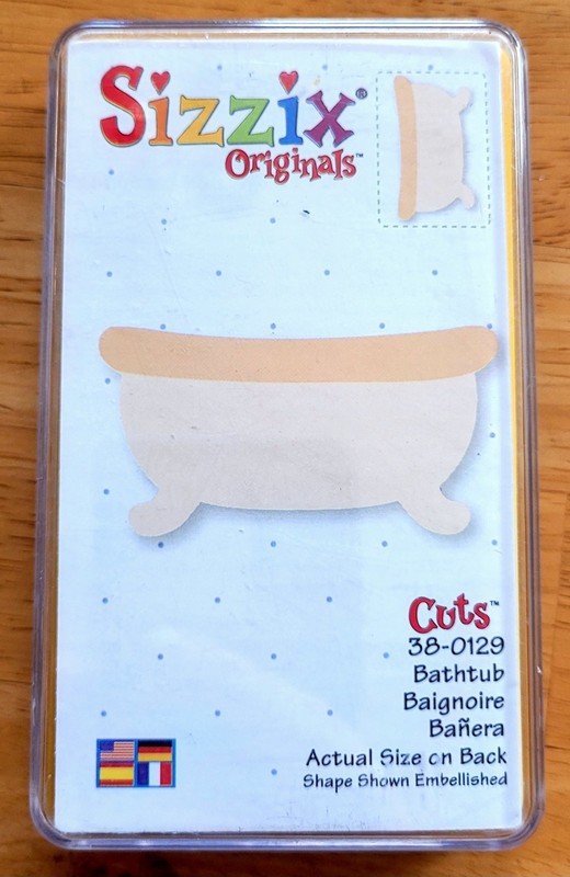 Sizzix Originals Bath Tub 38-0129