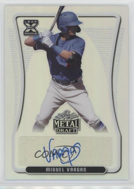 2020 Leaf Metal Draft Miguel Vargas #BA-MV1 Auto 0v6i