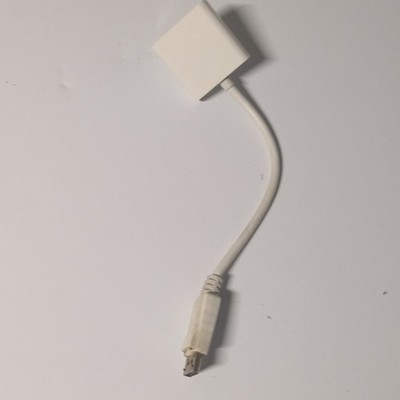 Mini DisplayPort Male to HDMI Female DisplayPort Adapter White 1:1 Connection