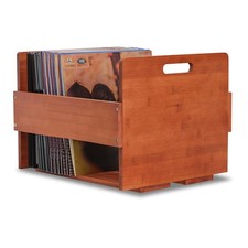 Artliving Vinyl Record Storage Record Crate - Storage Crate Box for LP Album R