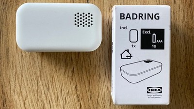 Ikea Badring Zigbee 3.0 Wasserlecksensor Funk Hochwassermelder Smart Home