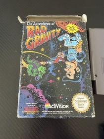 Cartucho Rad Gravity NES PAL en caja - (sin manual) buen estado