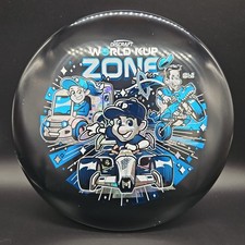 Discraft World Kup Zone  2026 Ledgestone Black/Blue-Money Stamp 173g