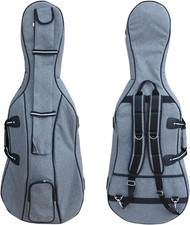 Lightweight 4 4 Cello Case Gig Bag with Padded Backpack Straps Heavy Duty