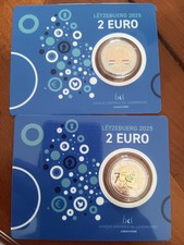 Très rare, lot 2 x 2 euros Luxembourg 2025, seulement 5000 exemplaires