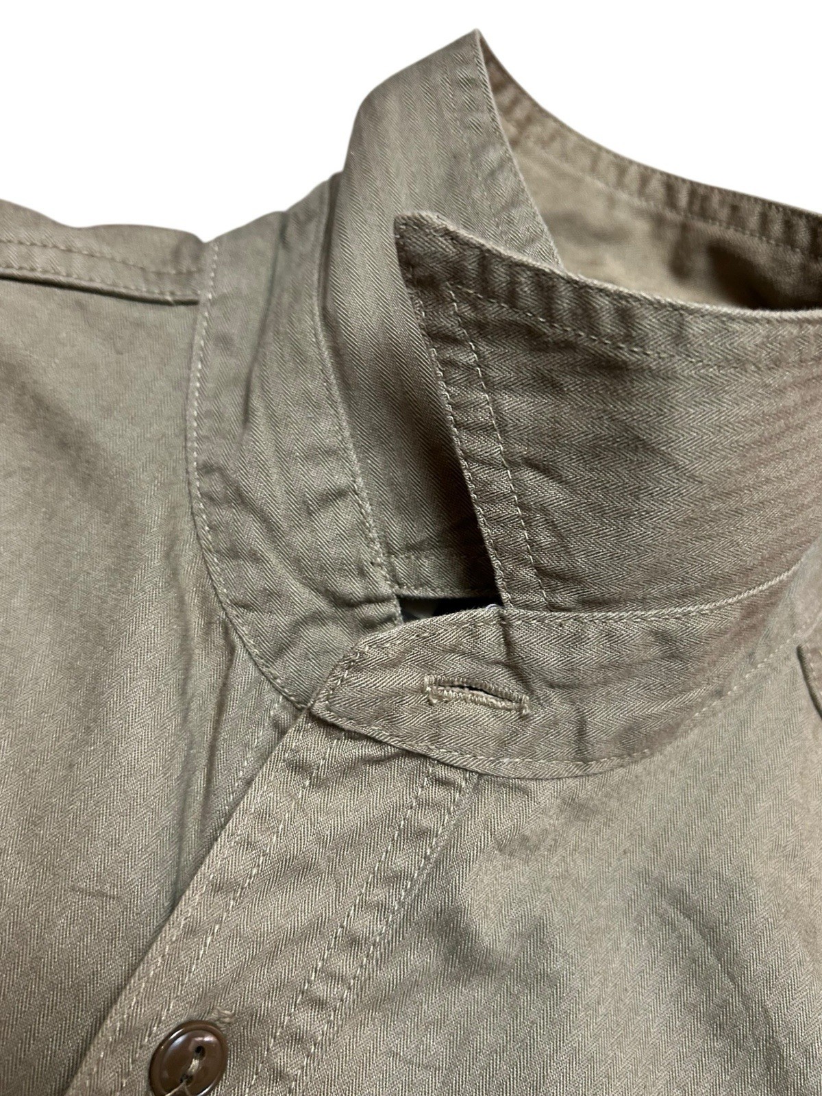 Buzz Ricksons Herringbone Work Shirt CURTISS ELEC… - image 9