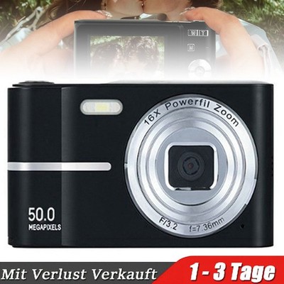 Digitalkamera Fotokamera HD 1080P Zoom Fotoapparat Digital Vlogging Kamera