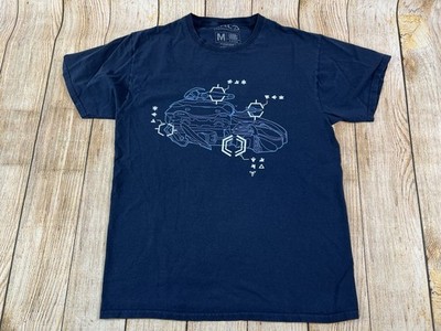 Halo Legendary Loot Crate Wraith T Shirt Blue Size Medium