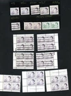 LOT 32684 MINT NH OG 456 CENTENNIALS VARIETIES PLATE BLOCKS SINGLES 2 FDC CANADA
