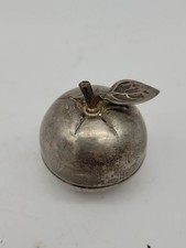 Kleine Silber 800 Apfel Dose