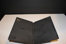 Standard Black DVD 3-disc Replacement Cases 22 mm - Lot of 25