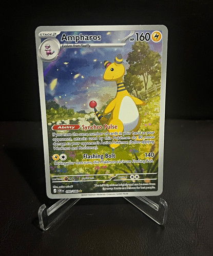 Pokemon TCG Ampharos Chaos Rising Illustration Rare 90/86