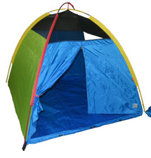Pacific Play Tent Kids Super Duper 4-Kid Dome Tent Playhouse, 58" x 58" x 46"