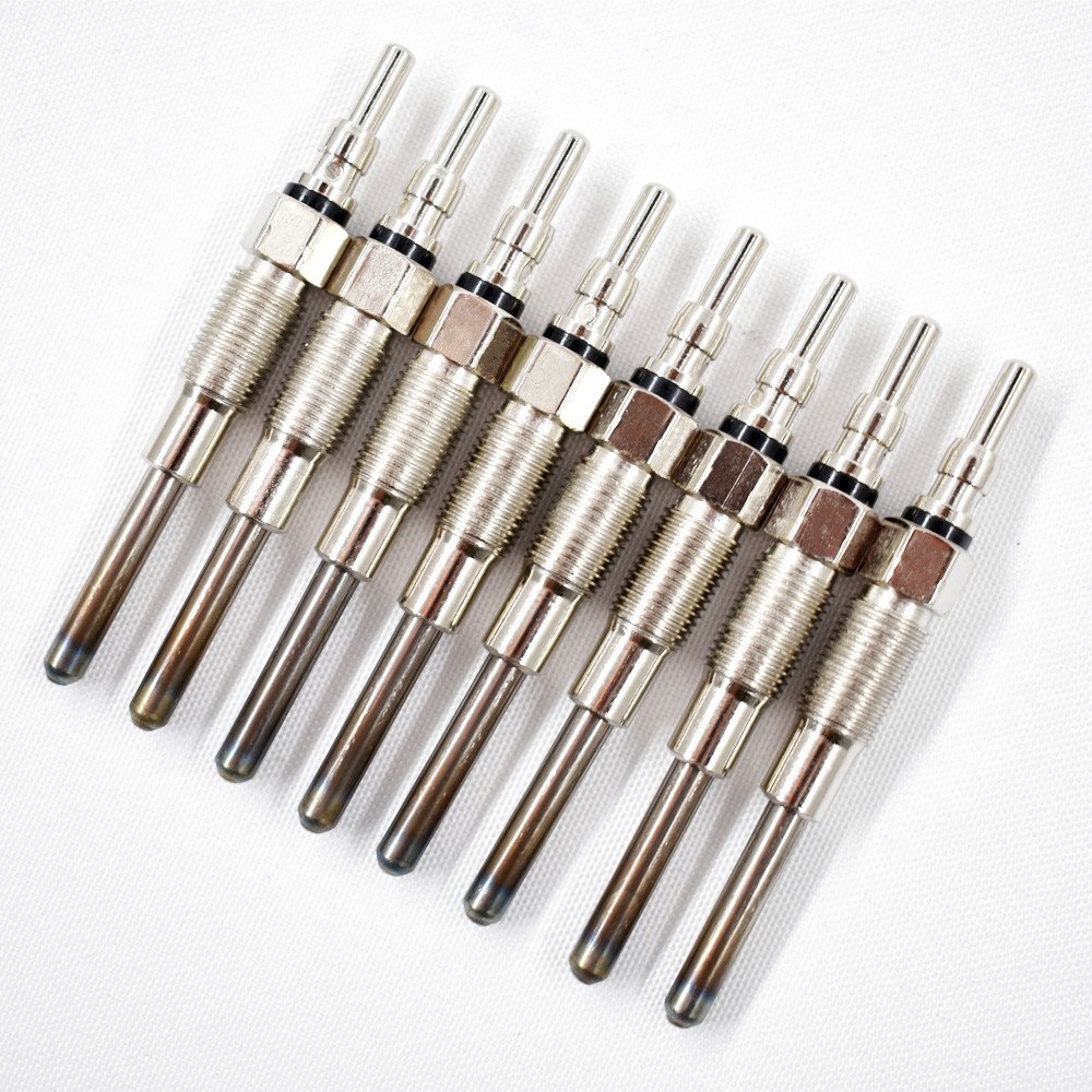 F2TZ12A342A 8pcs Glow Plug For Ford F250 F350 Super Duty 6.0/7.3L 1988-1994 2004