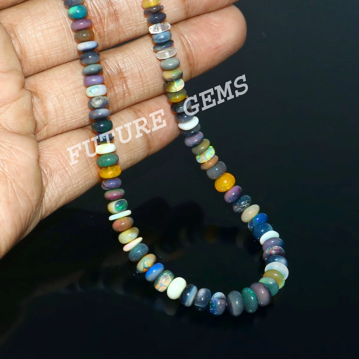 Real opal beads sale