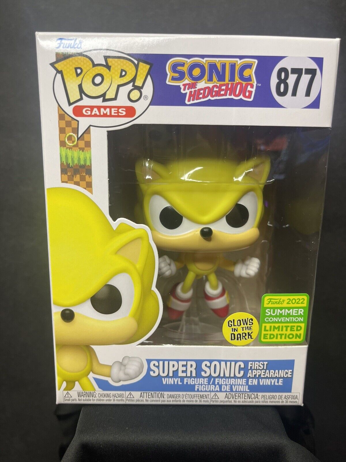 Buy Pop! Pin Super Sonic (Glow) at Funko.