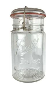 vintage ball eclipse wide mouth jar