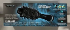 Progloss Perfect Blow Dry Volume Styler - Ceramic Barrel Hair Dryer Brush