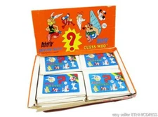 Vintage 1978 ASTERIX & Obelix 3D Puffy Stickers Guess Who style 30 packs MINTY