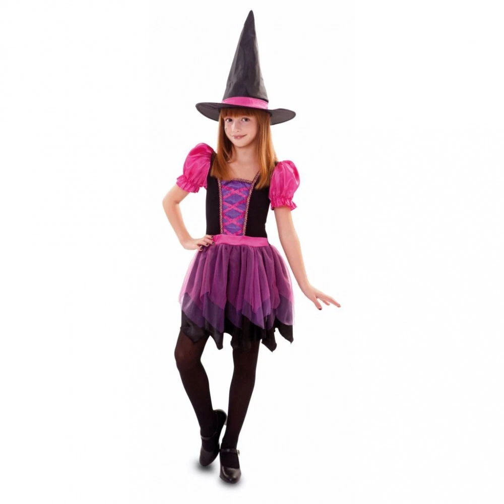 Costume da strega ragno con spacco per bambina - Vegaoo
