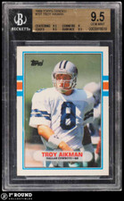 Troy Aikman RC BGS 9.5: 1989 Topps Traded Rookie Card #70T