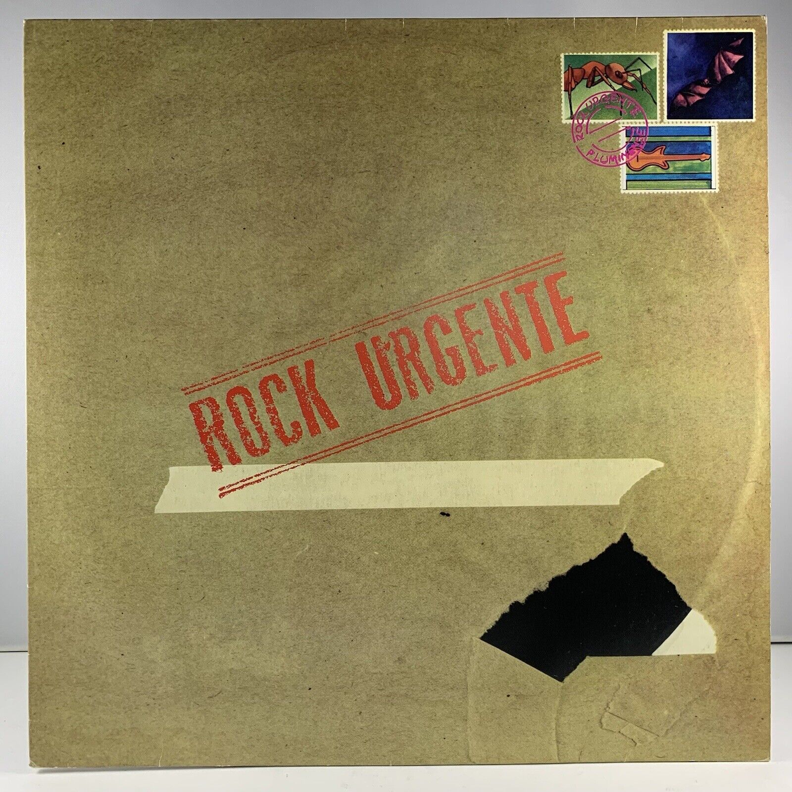 Rock Urgente Lp Vinyl Brazil Ozzy Osbourne The Clash Zappa Janis Compilation NM
