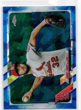 2021 Topps Chrome Update Sapphire #US241 Daniel Ponce de Leon STL CARDINALS 46
