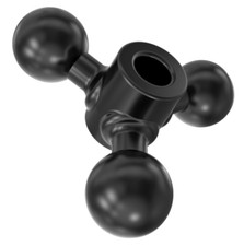 RAM-B-289U Ram Mounts Triple 1" Ball Adapter AUTHORIZED DEALER