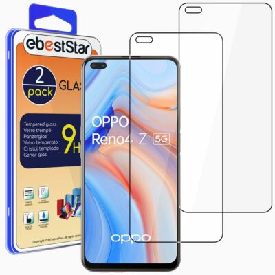 Pack De 2 Films Protecteurs Verre Trempé Pour Oppo Reno4 Z 5G - Transparent