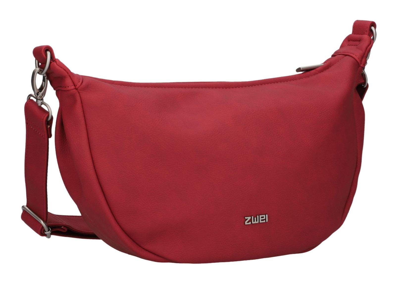 zwei cross body bag Mademoiselle.M M70 Half-Moon Bag Lipstick