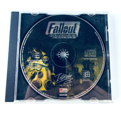 FALLOUT - PC  Spiel / Computerspiel / Interplay 1997 / ONLY DISC^