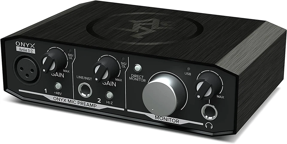Mackie Onyx Artist 1-2 USB Recording Studio Audio Interface (AUTHORIZED DEALER) - Image 2 of 4