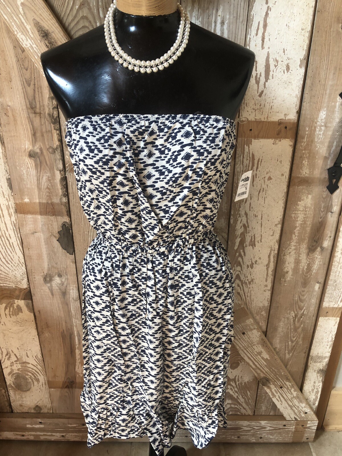 charlotte russe strapless dress