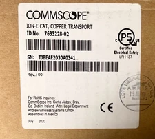 COMMSCOPE 763328 02 ION-E CAT Copper Transport POE Control Module 
