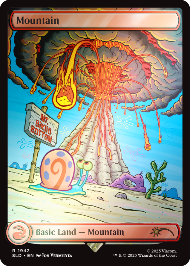 MTG SpongeBob SquarePants Bundle Foil Edition Full set